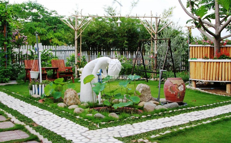 8 nguyên tắc cơ bản trong thiết kế cảnh quan sân vườn